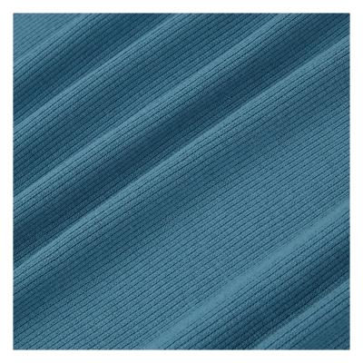 China Single Knitting Jersey Fabric 175GSM Textile Organic CVC For Shirt Breathable Organic Material for sale