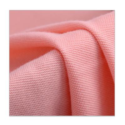 China Free Sample Eyelet Jersey Jersey Cotton Fabric Organic Pique Design 6040 Knitting Fabric for sale