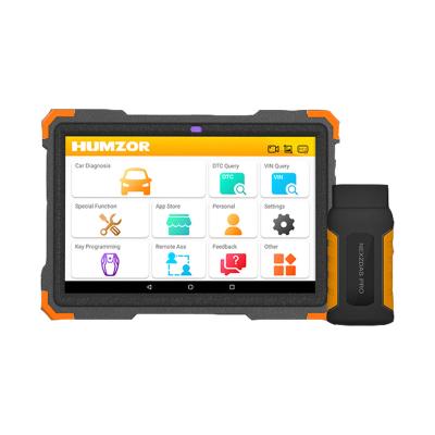 China Humzor ND366E OBD2 Universal Rugged Scanner Tablet 10.1inch Car Diagnostic Tool Auto Key Programmer Code Reader for sale