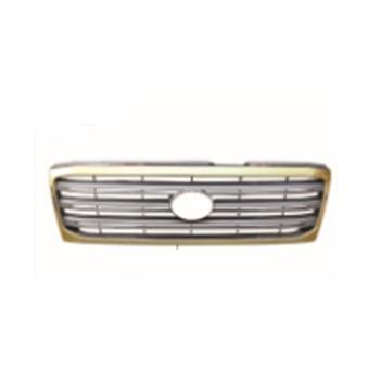 China Plastic for prado fj100 2003-2006 front grille with gold rim auto body parts for sale