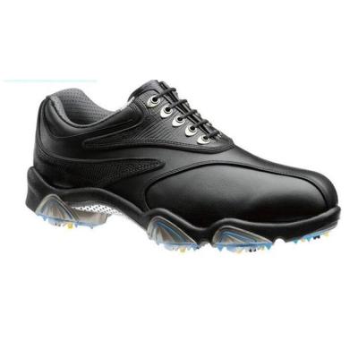 China Customized EVA PU Leather Breathable Non-slip Wear Resistant Men Golf Shoes for sale