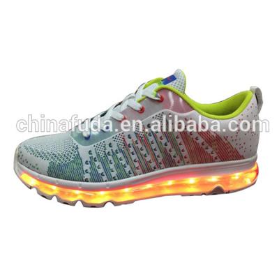 China Fashion Brand New Design Women Men LED Sneakers Luminous Light Shoes for sale