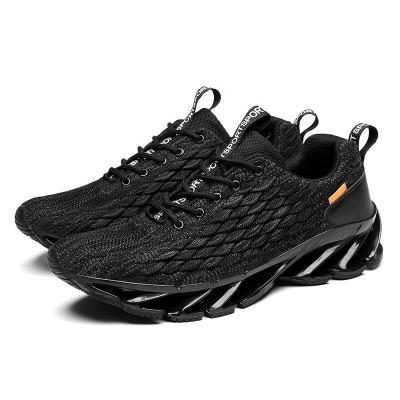 China Stain Active Men's Sports Warehouse Running Shoes Shape Blade Shoes Gym Shoes for sale