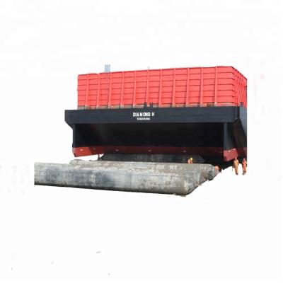 China sunk ship salvage and lifting rubber pontoon inflatable rubber pontoon for shipwrecks floating Te koop