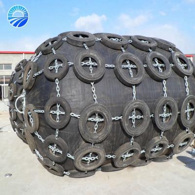 China Floating Inflatable Pneumatic Fender Natural Rubber Marine Fenders for protecting ships and docks Te koop