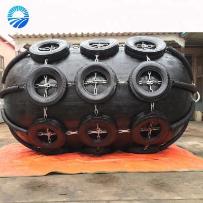 China Anti-Aging Yokohama Type Pneumatic Rubber Marine Fender For Sale for sale