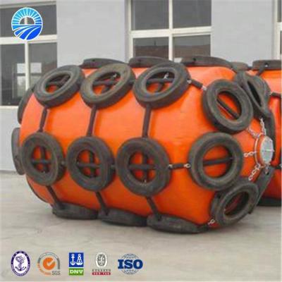 China Good Elasticity Extruded Eva Foam Filled Fender For Ship Lifting Te koop