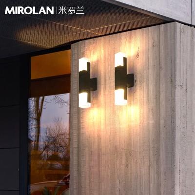 China Simple And Modern Top 20 Waterproof Solar Led Wall Light 3/5/10W Aluminum Decorative Wall Sconce Wall Lamp Fancy Modern Wall Light Hot Products for sale