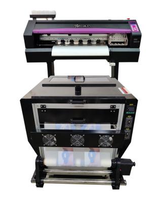 China Hotels PET film printer heat transfer textile printhing machine with dual printhead i3200 for sale