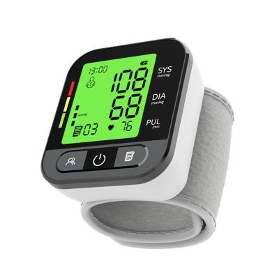 China Automatic Blood Pressure Machine Wrist Blood Pressure Monitor Wrist Blood Pressure Monitor Portable Acrylic Filling Digital Blood Pressure Monitor for sale