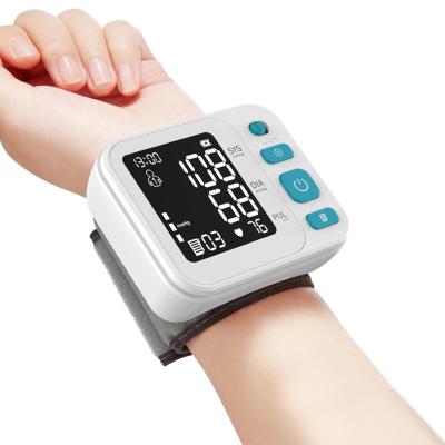 China Acrylic Electronic Wrist BP Monitor Blood Pressure Machine Sphygmomanometer Wrist Blood Pressure Monitor for sale