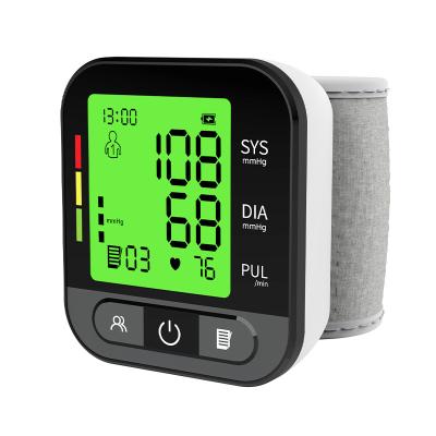 China Wrist BP Monitor Machine Wrist Digital Blood Pressure Monitor Prices Acrylic Smart Sphygmomanometer Wrist for sale