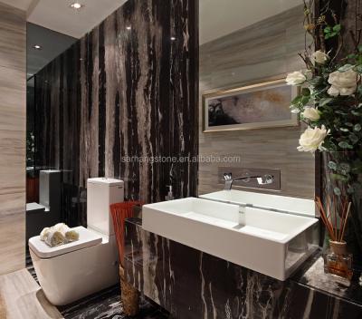 China Modern Cheap Price Chinese Black And White Marble for sale