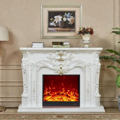 China Interior Resin Fireplace Mantel Trim for sale