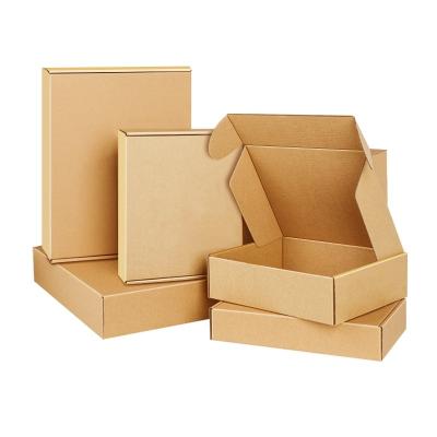 China 2020 Recycled Materials Take Away Packaging Custom Logo Printed Corrugated Shipping Box With Custom Logo For Shipping for sale