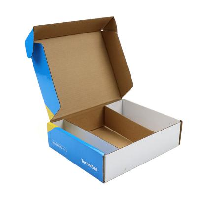 China Wholesale Custom White Corrugated Box Recyclable Factory Price Mini Corrugated Box for sale