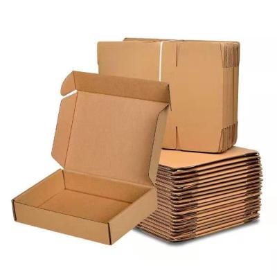 China Recycled Materials Cardboard Mailer Paper Storage Skin Care Cartoon Corrugated Shipping Mailing Box for sale