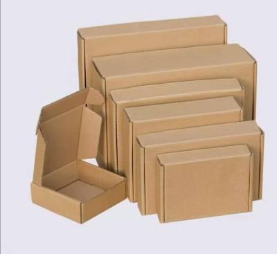 China Recycled Small Custom Materials Packaging Box Custom Printing Corrugated Paper Box Double Fill Cardboard Top Shipping Box On Sale for sale