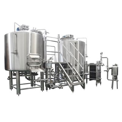 China Hotels Gold Supplier 7 Barrel Brewery Commercial Beer Brewing Equipment for sale