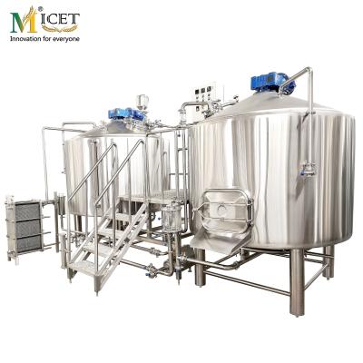 China Commecial Brewery Micet 2000L Brewery Brewery System Craft Brewery Equipment Commercial Beer Brewing Equipment for sale