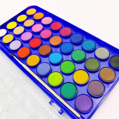 China Cheap Non-Toxic Non-Toxic 36 Color Kids Water Color Paint Neon Set From China Suppliers for sale