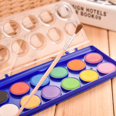 China Safety Non-Toxic Non-Toxic Drawing Painting Solid Water Color Set for sale