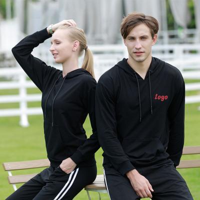 China High Quality Vintage Pullover Couples Simple Soft Oversized 100% Cotton Anti Shrink Unisex Plus Size Mens Hoodies and Sweatshirts for sale