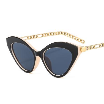 China Fashion Cat Eyes Sun Glass bulk of fashion sunglasses new small 2022 sunglasses for men and woman for sale