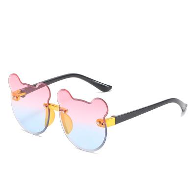 China Fashion Sun Glasses Euromonk Candy Kids Designer Children Sunglasses Girls Mickey Mouse Sunglasses Boy Baby Girl Children Sunglasses for sale