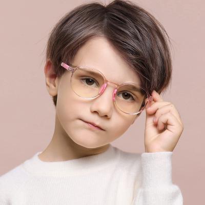 China 10 Years Experience 2021 Boys And Girls Study Glasses Anti Eye Protection Glass Blue Light Frame For Children for sale