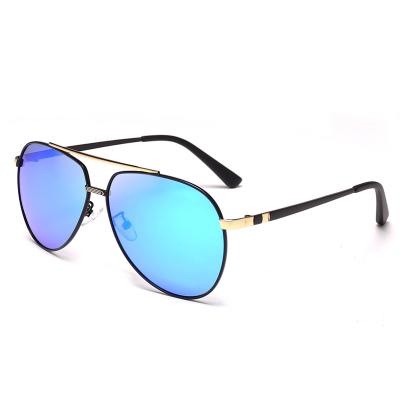 China Fashion Sun Glassses Men Euromonk Classic Driving Sun Glassses Summer Outdoor Shade Polarized Metal Frame Mens Sunglasses for sale