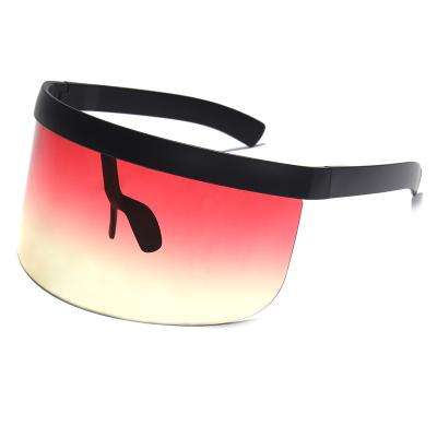 China 10 Years Experience Euromonk One Piece Glass Anti Peep Big And Anti Foam Protective Sun Glasses Shape Outdoor Anti Ultraviolet Sunglasses for sale