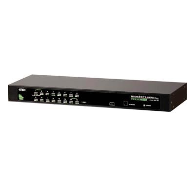 China ATEN CS1316 16-Port USB PS/2 VGA KVM Switch with 16 USB Cables Black CS1316-AT for sale