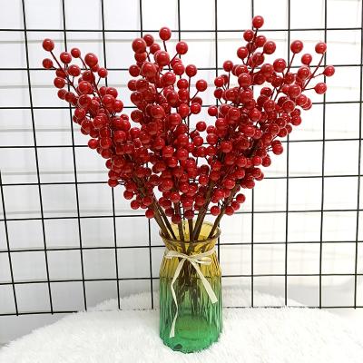 China Eternal Crafts Decorations Wedding Christmas Berry Stem Holiday Decor for sale