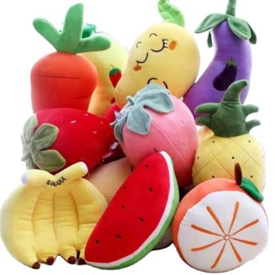 China Wholesale Custom Stuffed Fun Toys Characters Stuffed Doll Strawberry Fruit Vegetable Plush Toy for sale