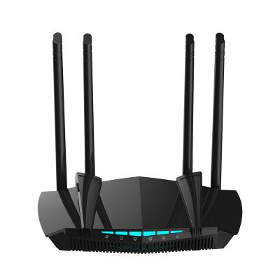 China 2021 new arrival AC1200 wifi router 4 port 2.4GHZ 5G wireless dual band dual band wifi repeater 1200mbps AC22 with 4 antennas for sale