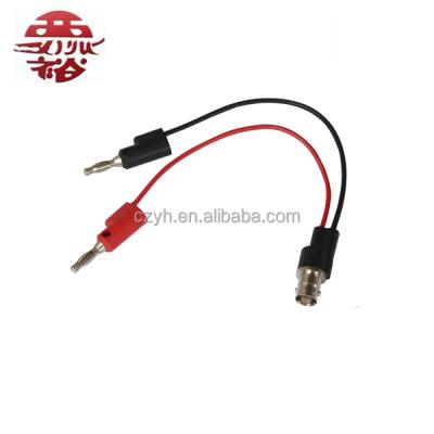 China BNC Copper Female Connector To Banana Plugs Stackable Test Leads for sale