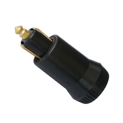 China 12V Car Cigarette Lighter Socket Brass Metal Insulator YH6601 Nylon And Metal Insulator for sale