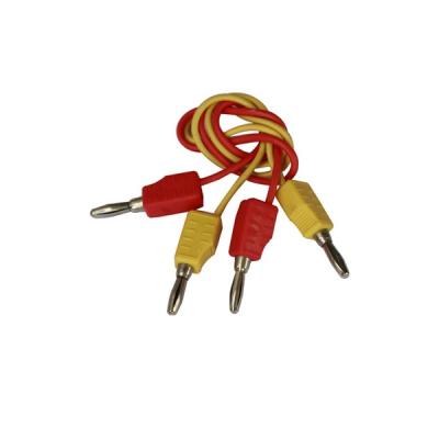 China Microphone Connector Cable PVC Wire With 4mm Banana Plug for sale