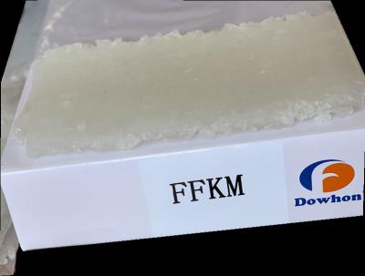 China Excellent Low Temperature Flexibility 400% Elongation FFKM Compound FFKM Gum for sale