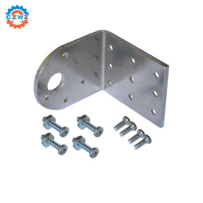 China Customized Steel Factory Brushed Aluminum Sheet Metal Stamping Parts Laser Cutting Parts for sale