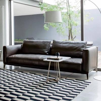 China Contemporary Modern Minimalist PU Leather Office Furniture Sofa Office Use for sale