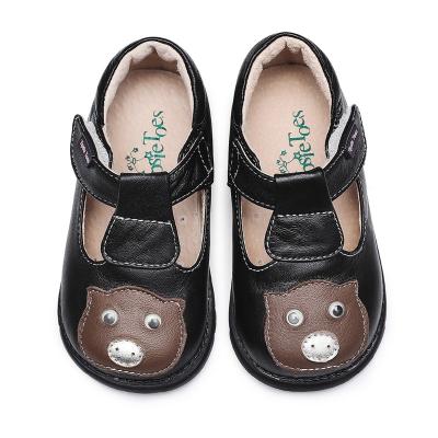 China Manufacturer Recyclable Barefoot Low Price Shoe TipsieToes Super Soft Leather Super Soft Real Back To School Casual Flat Sneaker for sale