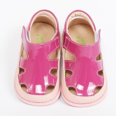 China Low Price Real Leather Super Soft Stylish Stock Manufacturer TipsieToes Casual Flat Sandal For Little Boy Girl Kids Teens for sale