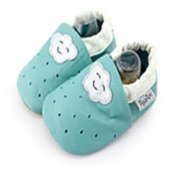 China TipsieToes Flat Manufacturer Stock Real Leather Lowest Price Super Soft Western Flat Baby Shoes For Newborn Little Boy And for sale