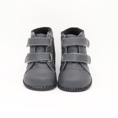 China TipsieToes Round Brand Kids High Quality Leather Stitching Kids Soft Heels School Shoes For Boys Autumn Winter Snow Fashion 2020 for sale