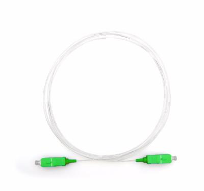 China Simplex Communication Single Mode PVC/LSZH Fiber Optic Fiber Optic Patch Tie Down 0.9mm SC/APC SM SX Fiber Optic Patch Cord for sale