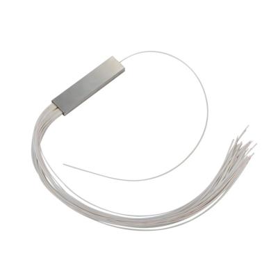 China Hot Selling Mini Steel Pipe PLC Optical Splitter Jointless Type Communication Fiber Optic Factory PLC Optical Splitter for sale