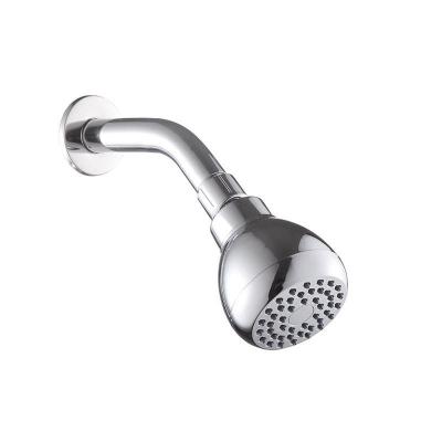 China Without Diverter America Style Hot Sale High Pressure Shower Head - 3 Inch Anti-leak Fixed Chrome Showerhead - Adjustable Metal Swivel Ball Joint for sale