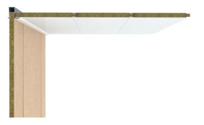 Chine Laine 250mm de Marine Composite Panels Ceiling Rock de fibre de verre à vendre